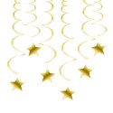 Serpentyna Wirujące serpentyny - gwiazdy (6 szt.) złote 0,8m złota Arpex (HF0010ZLO-0196) Arpex