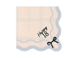 Serwetki Happy 18 mix papier [mm:] 330x330 Partydeco (SP33-102-18) Partydeco