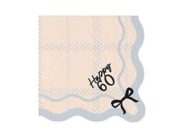 Serwetki Happy 60 mix papier [mm:] 330x330 Partydeco (SP33-102-60) Partydeco