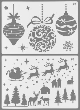 Szablon Craft-Fun Series Boże Narodzenie Titanum (24GS0405-1) Titanum