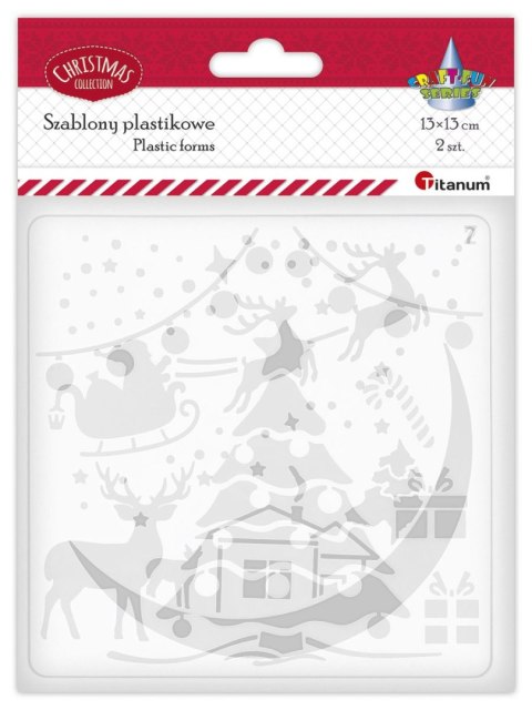 Szablon Craft-Fun Series Boże Narodzenie Titanum (24GS0405-4) Titanum