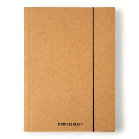 Teczka do podpisu eco A4 szara tektura Narcissus Narcissus