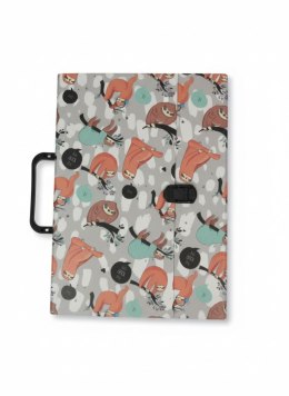 Teczka kartonowa na klips LENIWCE T0122 Z RĄCZKĄ A4 mix Penmate (TT9233) Penmate