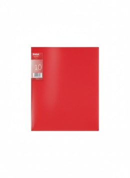 Teczka ofertowa A4 kolor: czerwony 10 kieszeni Patio (PAT1131/N/04) Patio