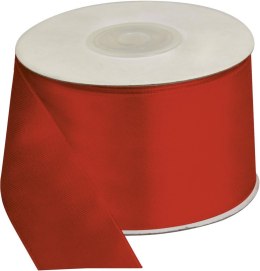 Wstążka Craft-Fun Series satynowa 50x25 [mm x m] czerwona Titanum (50MM/25M 007) Titanum