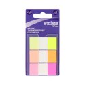 Zakładki indeksujące z linijką 12x45mmx 3 kol 5905658810238 60k [mm:] 12x45 Strigo (SSN020) Strigo