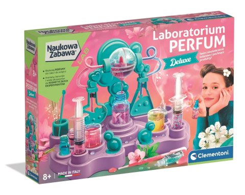 Zestaw kreatywny dla dzieci Laboratorium perfum delux Clementoni (50252) Clementoni