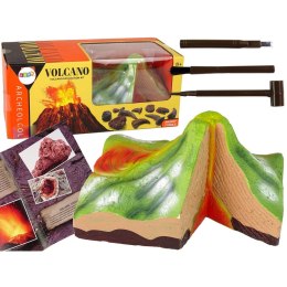 Zestaw kreatywny dla dzieci wykopaliska wulkan Lean (14070) Lean