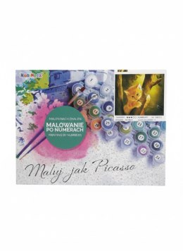 Zestaw kreatywny malowanie po numerach - kotek na drzewie Norimpex (NO-1008272) Norimpex