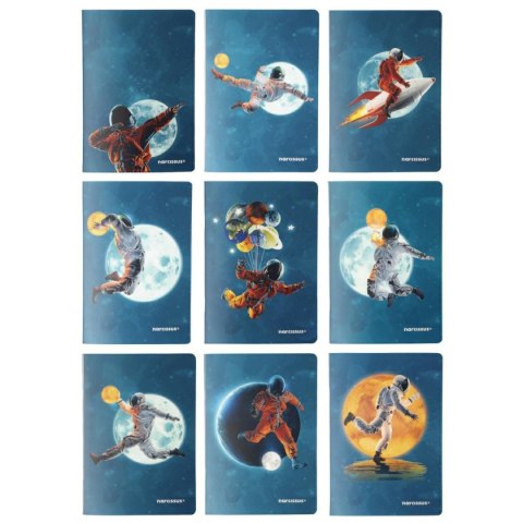 Zeszyt COSMO PP A5 60k. 75g krata Narcissus Narcissus