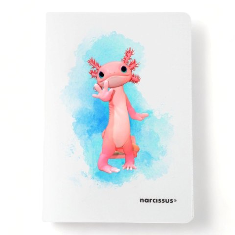 Zeszyt PP A5 32k. 80g KRATKA Narcissus Narcissus