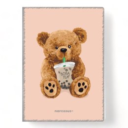 Zeszyt Teddies A4 60k. 80g krata Narcissus Narcissus