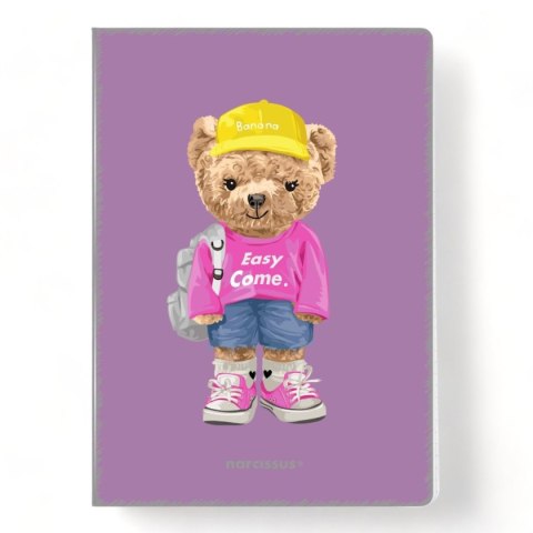 Zeszyt A4 Teddies 60k. 80g krata Narcissus Narcissus