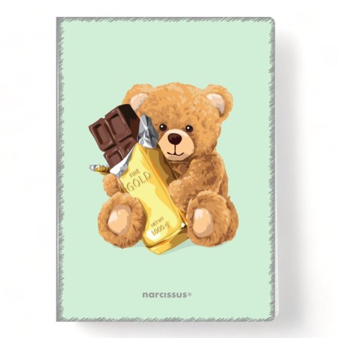 Zeszyt A4 Teddies 60k. 80g krata Narcissus Narcissus