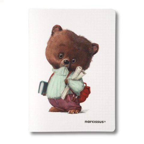 Zeszyt cute PP A4 60k. 80g krata Narcissus Narcissus