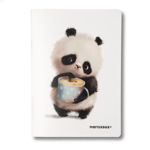 Zeszyt A5 cute PP 60k. 80g krata Narcissus Narcissus