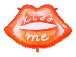 Balon foliowy usta kiss me Partydeco (FB197) Partydeco