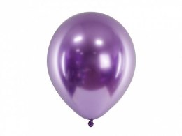 Balon gumowy Glossy 10 szt. fioletowy 300mm Partydeco (CHB1-014-10) Partydeco