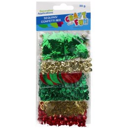 Cekiny 30g Craft With Fun (521600) Craft With Fun