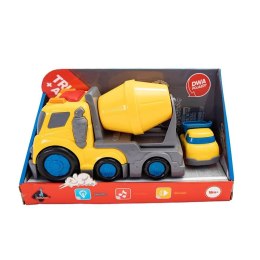 Ciężarówka Zestaw autek 2w1 - Betoniarka i mini wywrotka Askato (123660) Askato