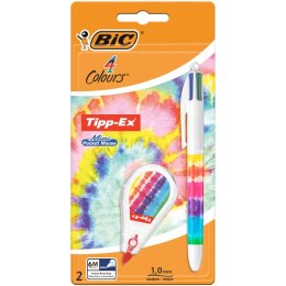 Długopis wielofunkcyjny 4 Colours |DEC RAINBOW wkład 4 kolory Bic (503822) Bic