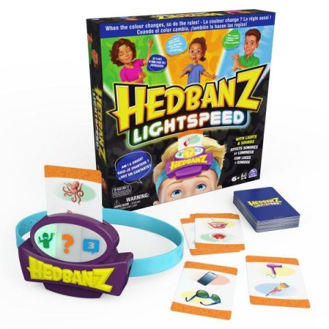 Gra zręcznościowa Hedbanz Lightspeed Spin Master (6068653) Spin Master