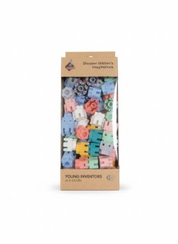 Klocki konstrukcyjne Mali Geniusze Eko śrubki Askato (123608) Askato