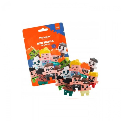 Klocki konstrukcyjne Mini Waffle - saszetka niespodzianka Marioinex Marioinex