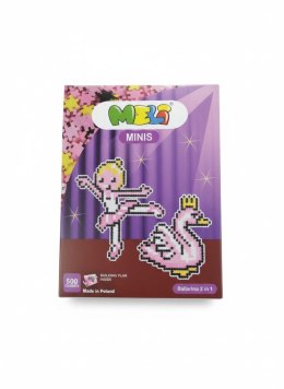 Klocki plastikowe Minis Ballerina 2w1 500 el. Meli (50337) Meli