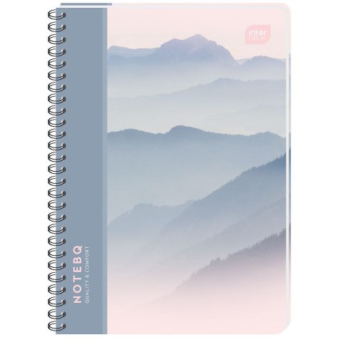 Kołozeszyt (kołonotatnik) A4 120k. 70g krata Interdruk (KOŁOZA4120PP) Interdruk