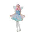 Kostium dla dzieci Niebieska Wróżka (sukienka, skrzydła), rozm.120/130 cm Godan (SL-BF12) Godan