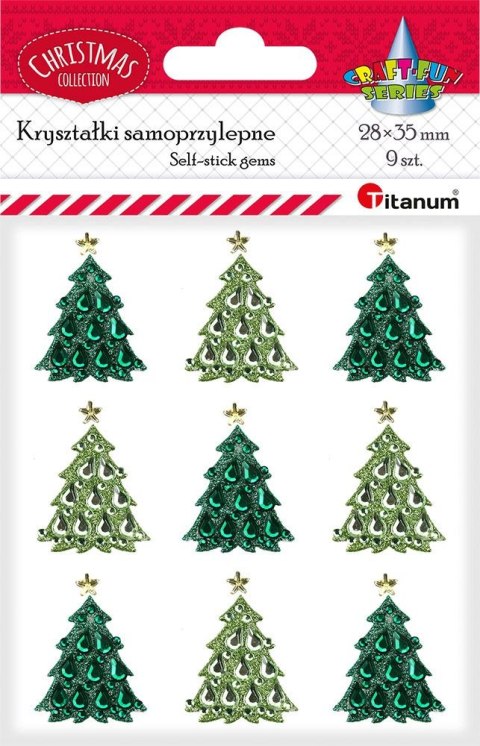 Kryształki Craft-Fun Series Choinki mix Titanum (24MH1021) Titanum