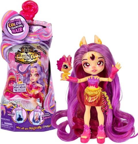 Lalka MAGIC MIXIES PIXLINGS Galaxy Hair Doll Pippa Tm Toys (PIX15700) Tm Toys