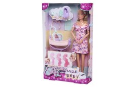 Lalka Steffi Hello baby z rosnącym brzuchem [mm:] 290 Simba (573-3680) Simba