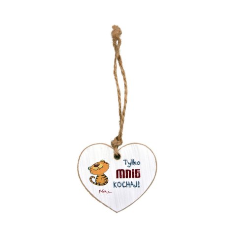 Ozdoba drewniana tabliczka dekoracyjna Arpex (WA6423) Arpex