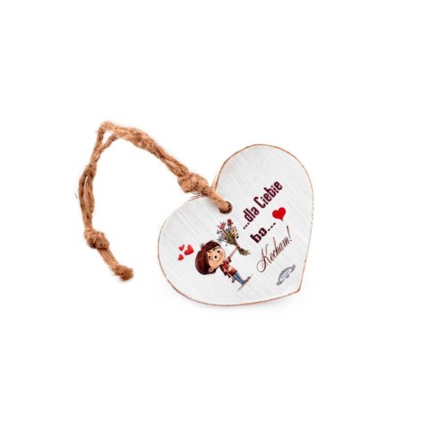 Ozdoba drewniana tabliczka dekoracyjna Arpex (WA6423) Arpex