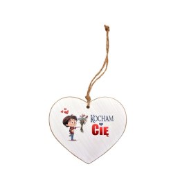 Ozdoba drewniana tabliczka dekoracyjna duża Arpex (WA6430) Arpex