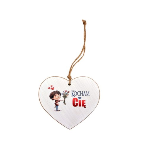 Ozdoba drewniana tabliczka dekoracyjna duża Arpex (WA6430) Arpex