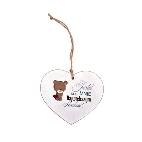 Ozdoba drewniana tabliczka dekoracyjna duża Arpex (WA6430) Arpex