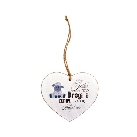 Ozdoba drewniana tabliczka dekoracyjna duża Arpex (WA6430) Arpex