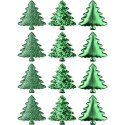 Ozdoba materiałowa Craft-Fun Series samoprzylepna Zielone choinki Titanum (BJ25042715) Titanum