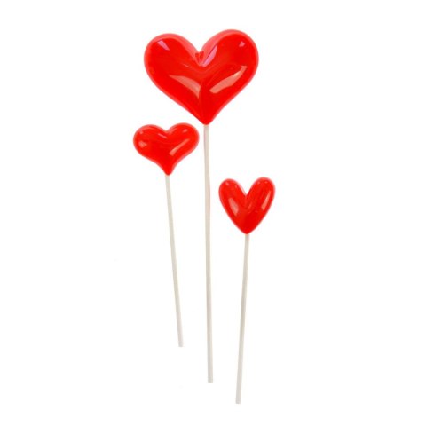 Ozdoba na piku serduszka 3szt. Arpex (WA3913) Arpex