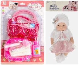 Pakiet PROMOCJA akcesoria dla bobasa+lalka bobas 25cm Mega Creative (472747+659343) Mega Creative