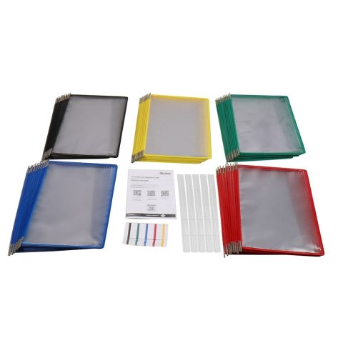 Panele prezentacyjne Tarifold A4 10 sztuk kolor czarny Tarifold