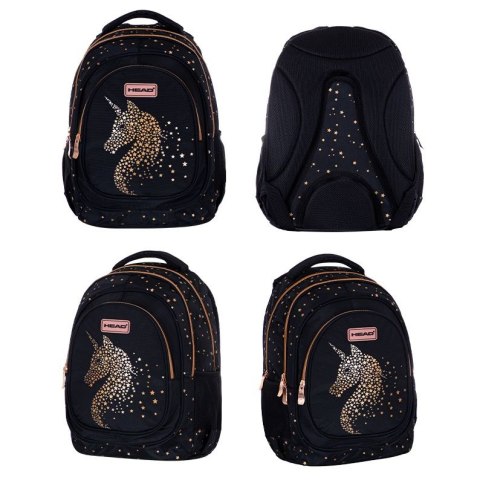 Plecak Golden effect classy gold Head (502023084) Head