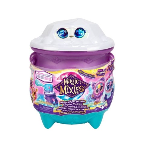 Pluszak interaktywny Magic Mixies Kociołek Magical Gem Surprise Księżc Tm Toys (MMM14927) Tm Toys