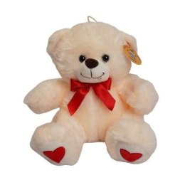 Pluszak miś kremowy z Czerwoną Kokardką [mm:] 280 Deef (04306) Deef