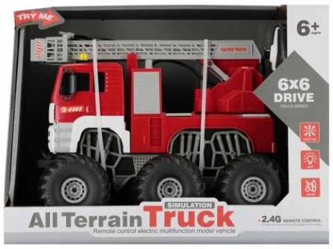 Samochód strażacki zdalnie sterowana Mega Creative (542733) Mega Creative