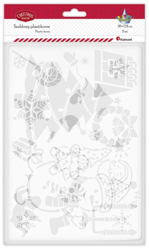 Szablon Craft-Fun Series Boże Narodzenie Titanum (24GS0405-2) Titanum