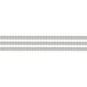 Taśma ozdobna Craft-Fun Series z cekinami 6x2 [mm x m] biała Titanum (363644) Titanum